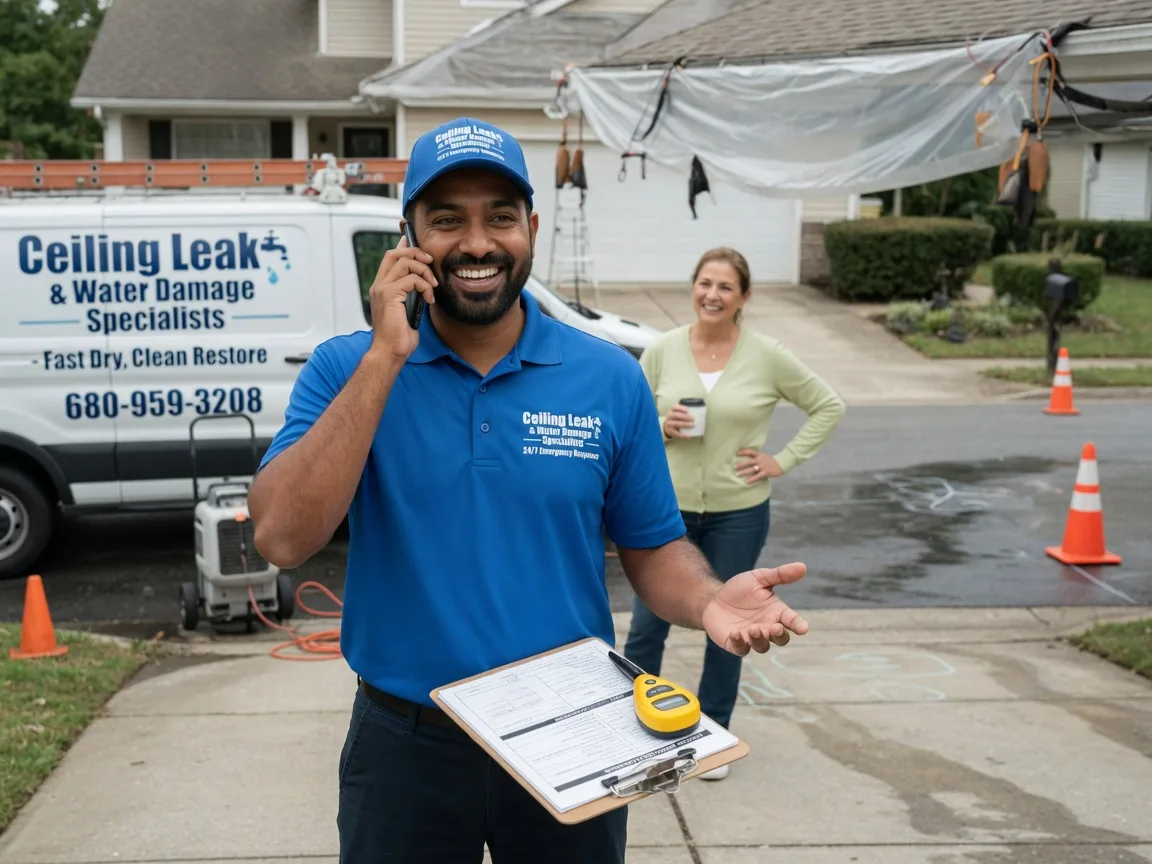Ceiling Leak Cleanup Portsmouth, RI FAQs